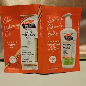 Skin Therapy Oil and Stretch Marks Lotion Set - Orange